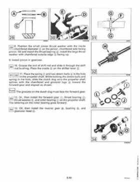 1996 Johnson Evinrude "ED" 9.9 thru 30 2-Cylinder Service Repair Manual, P/N 507122, Page 260