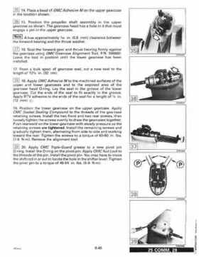1996 Johnson Evinrude "ED" 9.9 thru 30 2-Cylinder Service Repair Manual, P/N 507122, Page 261