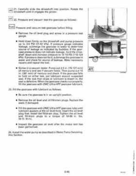 1996 Johnson Evinrude "ED" 9.9 thru 30 2-Cylinder Service Repair Manual, P/N 507122, Page 262