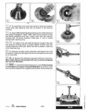 1996 Johnson Evinrude "ED" 9.9 thru 30 2-Cylinder Service Repair Manual, P/N 507122, Page 269