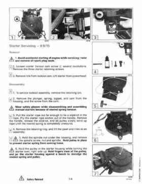 1996 Johnson Evinrude "ED" 9.9 thru 30 2-Cylinder Service Repair Manual, P/N 507122, Page 282