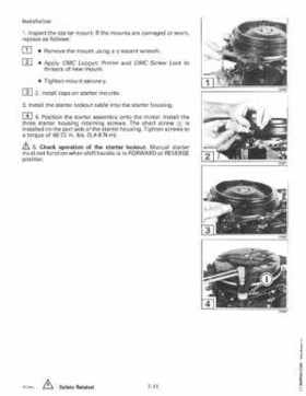 1996 Johnson Evinrude "ED" 9.9 thru 30 2-Cylinder Service Repair Manual, P/N 507122, Page 289