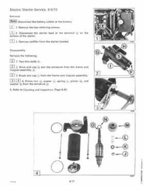 1996 Johnson Evinrude "ED" 9.9 thru 30 2-Cylinder Service Repair Manual, P/N 507122, Page 306