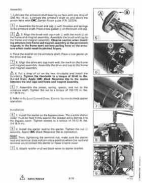 1996 Johnson Evinrude "ED" 9.9 thru 30 2-Cylinder Service Repair Manual, P/N 507122, Page 307