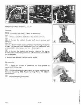 1996 Johnson Evinrude "ED" 9.9 thru 30 2-Cylinder Service Repair Manual, P/N 507122, Page 308