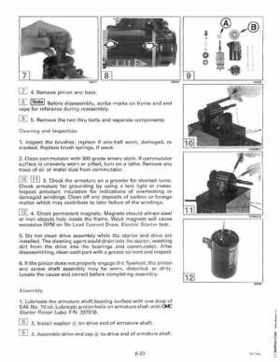 1996 Johnson Evinrude "ED" 9.9 thru 30 2-Cylinder Service Repair Manual, P/N 507122, Page 309