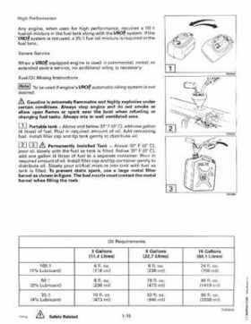 1996 Johnson Evinrude "ED" 90 CV 88 thru 115 Service Repair Manual, P/N 507126, Page 21