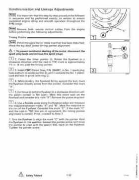 1996 Johnson Evinrude "ED" 90 CV 88 thru 115 Service Repair Manual, P/N 507126, Page 38