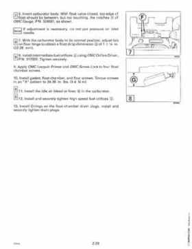 1996 Johnson Evinrude "ED" 90 CV 88 thru 115 Service Repair Manual, P/N 507126, Page 79