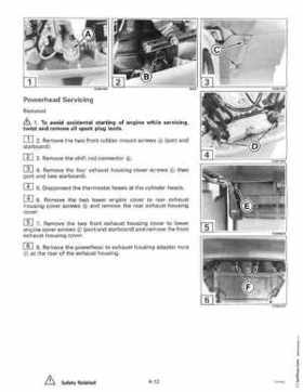 1996 Johnson Evinrude "ED" 90 CV 88 thru 115 Service Repair Manual, P/N 507126, Page 134