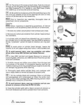 1996 Johnson Evinrude "ED" 90 CV 88 thru 115 Service Repair Manual, P/N 507126, Page 142