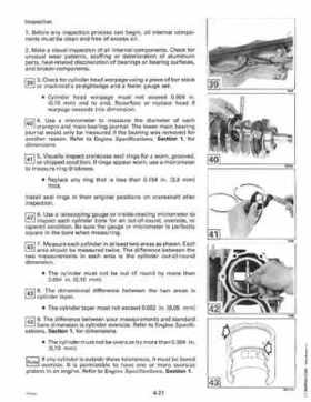 1996 Johnson Evinrude "ED" 90 CV 88 thru 115 Service Repair Manual, P/N 507126, Page 143