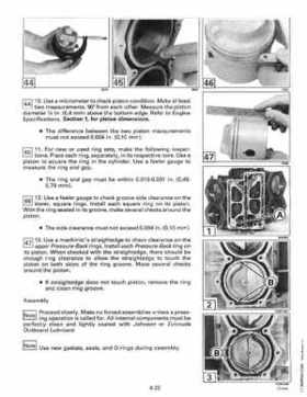 1996 Johnson Evinrude "ED" 90 CV 88 thru 115 Service Repair Manual, P/N 507126, Page 144