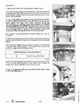 1996 Johnson Evinrude "ED" 90 CV 88 thru 115 Service Repair Manual, P/N 507126, Page 153