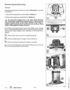 1996 Johnson Evinrude "ED" 90 CV 88 thru 115 Service Repair Manual, P/N 507126, Page 166