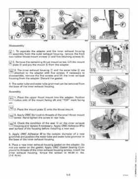 1996 Johnson Evinrude "ED" 90 CV 88 thru 115 Service Repair Manual, P/N 507126, Page 167