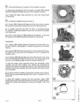 1996 Johnson Evinrude "ED" 90 CV 88 thru 115 Service Repair Manual, P/N 507126, Page 187