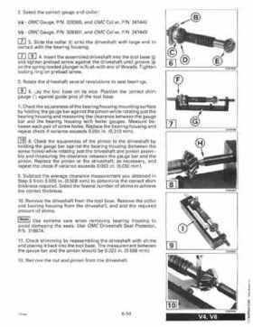1996 Johnson Evinrude "ED" 90 CV 88 thru 115 Service Repair Manual, P/N 507126, Page 199