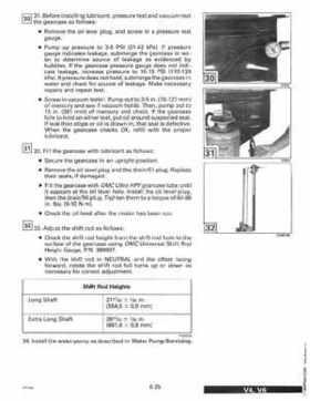 1996 Johnson Evinrude "ED" 90 CV 88 thru 115 Service Repair Manual, P/N 507126, Page 205