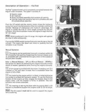 1996 Johnson Evinrude "ED" 90 CV 88 thru 115 Service Repair Manual, P/N 507126, Page 262