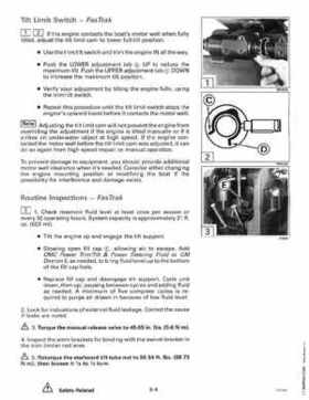 1996 Johnson Evinrude "ED" 90 CV 88 thru 115 Service Repair Manual, P/N 507126, Page 263