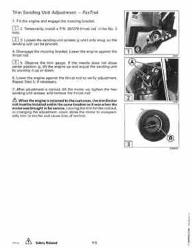 1996 Johnson Evinrude "ED" 90 CV 88 thru 115 Service Repair Manual, P/N 507126, Page 264