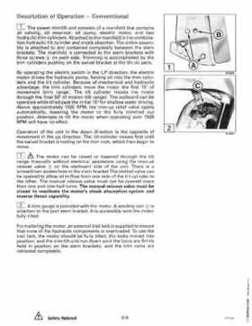 1996 Johnson Evinrude "ED" 90 CV 88 thru 115 Service Repair Manual, P/N 507126, Page 265