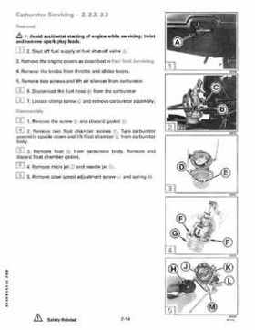 1996 Johnson/Evinrude Outboards 2 thru 8 Service Repair Manual P/N 507120, Page 69