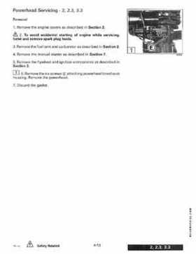 1996 Johnson/Evinrude Outboards 2 thru 8 Service Repair Manual P/N 507120, Page 148