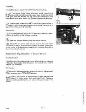 1996 Johnson/Evinrude Outboards 2 thru 8 Service Repair Manual P/N 507120, Page 191