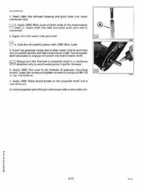 1996 Johnson/Evinrude Outboards 2 thru 8 Service Repair Manual P/N 507120, Page 206