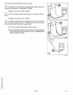 1996 Johnson/Evinrude Outboards 2 thru 8 Service Repair Manual P/N 507120, Page 256