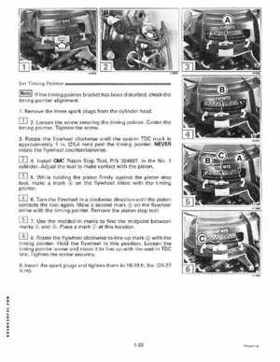 1996 Johnson/Evinrude Outboards 25, 35 3-Cylinder Service Repair Manual P/N 507123, Page 38