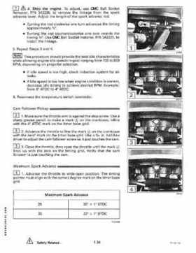 1996 Johnson/Evinrude Outboards 25, 35 3-Cylinder Service Repair Manual P/N 507123, Page 40