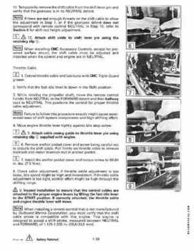 1996 Johnson/Evinrude Outboards 25, 35 3-Cylinder Service Repair Manual P/N 507123, Page 45