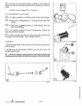 1996 Johnson/Evinrude Outboards 25, 35 3-Cylinder Service Repair Manual P/N 507123, Page 62