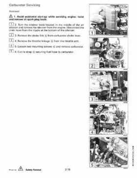1996 Johnson/Evinrude Outboards 25, 35 3-Cylinder Service Repair Manual P/N 507123, Page 66