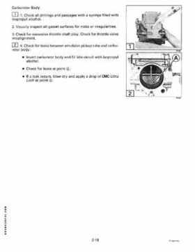 1996 Johnson/Evinrude Outboards 25, 35 3-Cylinder Service Repair Manual P/N 507123, Page 69
