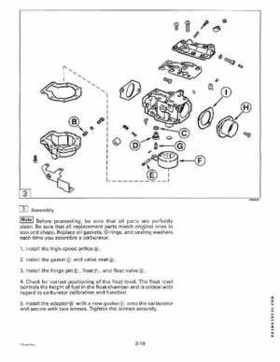 1996 Johnson/Evinrude Outboards 25, 35 3-Cylinder Service Repair Manual P/N 507123, Page 70