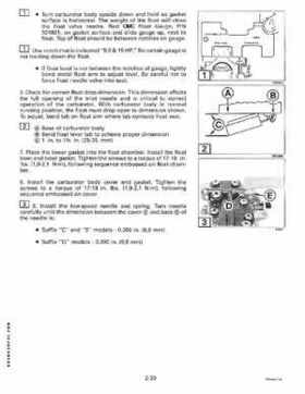1996 Johnson/Evinrude Outboards 25, 35 3-Cylinder Service Repair Manual P/N 507123, Page 71