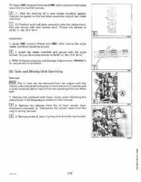 1996 Johnson/Evinrude Outboards 25, 35 3-Cylinder Service Repair Manual P/N 507123, Page 76