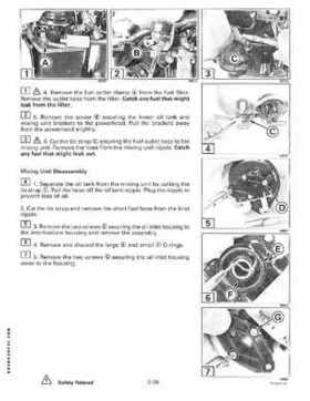1996 Johnson/Evinrude Outboards 25, 35 3-Cylinder Service Repair Manual P/N 507123, Page 77