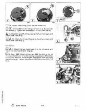 1996 Johnson/Evinrude Outboards 25, 35 3-Cylinder Service Repair Manual P/N 507123, Page 83