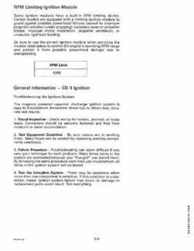 1996 Johnson/Evinrude Outboards 25, 35 3-Cylinder Service Repair Manual P/N 507123, Page 97