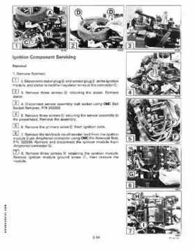 1996 Johnson/Evinrude Outboards 25, 35 3-Cylinder Service Repair Manual P/N 507123, Page 102