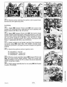 1996 Johnson/Evinrude Outboards 25, 35 3-Cylinder Service Repair Manual P/N 507123, Page 103