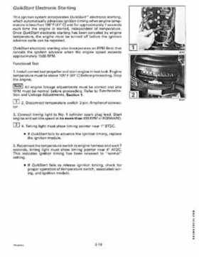 1996 Johnson/Evinrude Outboards 25, 35 3-Cylinder Service Repair Manual P/N 507123, Page 107