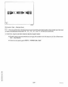 1996 Johnson/Evinrude Outboards 25, 35 3-Cylinder Service Repair Manual P/N 507123, Page 112