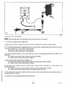 1996 Johnson/Evinrude Outboards 25, 35 3-Cylinder Service Repair Manual P/N 507123, Page 114