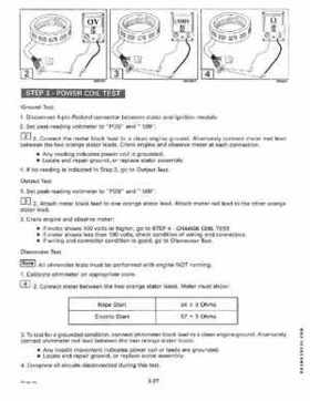 1996 Johnson/Evinrude Outboards 25, 35 3-Cylinder Service Repair Manual P/N 507123, Page 115